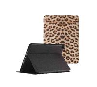 Selencia Coque tablette Vivid pour Apple iPad 9 (2021) 10.2 pouces / iPad 8 (2020) 10.2 pouces / iPad 7 (2019) 10.2 pouces - Wild Leo