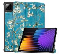 imoshion imoshion Coque tablette Design Trifold Xiaomi Pad 7 / 7 Pro Green Plant Multicolore