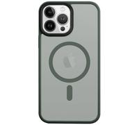 Coque Tactical Magsafe Pour Iphone 13 Pro Max Coloris Vert Fumé