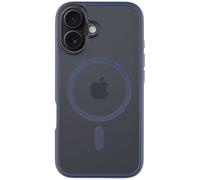 Coque Tactical Magsafe Pour Iphone 16 Coloris Bleu Fumé