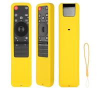 Coque Télécommande en Silicone Compatible avec LG MR25GA TV Magique Télécommande Coque Protectrice à l'épreuve des Chocs avec Une Lanyard(Jaune)