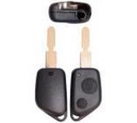 Coque Télécommande Plip 2 Bouton Clé Peugeot 406 + Lame