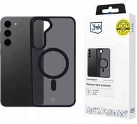 Coque Téléphone - 3mk - Smoke Magcase - Protection Renforcée - Souple - Compatible Samsung Galaxy S23 5g