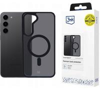 Coque téléphone - 3MK - Smoke MagCase - Protection renforcée - Souple - Compatible Samsung Galaxy S23 5G