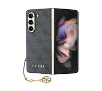 Coque telephone - bumper telephone Guess Coque de protection pour Samsung Galaxy Z Fold5 4G Charms Collection Gris