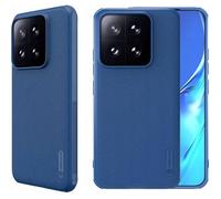 Coque Telephone - Bumper Telephone Nillkin Coque Super Frosted Shield Pro Pour Xiaomi 14t, Bleue