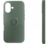 Coque Telephone - Bumper Telephone Peak Design - M-Mc-Bs-Sg-1 - Case Apple Iphone 16 Mobile Everyday Fabric Case, Sauge