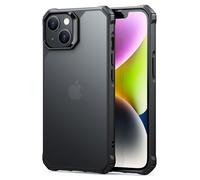 Coque téléphone - ESR - Air Armor - Noir Givré - Technologie AirCushion - iPhone 14 Plus