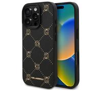 Coque Téléphone - Karl Lagerfeld - iPhone 16 Pro Max - Cuir Écologique - MagSafe - Design Géométrique