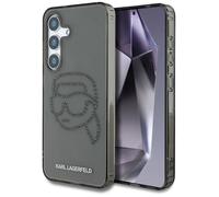Coque téléphone - KARL LAGERFELD - Samsung Galaxy S25 - Noir - Strass - Élégante