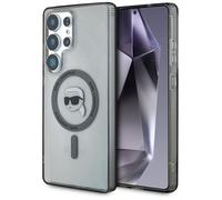Coque Téléphone - KARL LAGERFELD - Samsung Galaxy S25 Ultra - Noir - MagSafe - Protection optimale