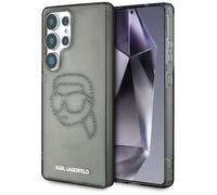 Coque téléphone - KARL LAGERFELD - Samsung Galaxy S25 Ultra - Noir - Strass - Élégante