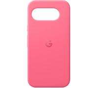 Google Coque Pixel 9a en silicone durable résistante aux taches Pivoine