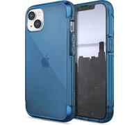 Coque téléphone - RAPTIC - iPhone 14 Plus - Eco-cuir - Coque blindée - Bleu