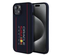 Coque téléphone - RED BULL RACING - iPhone 15 - Silicone - Oversize Vertical Logo - Robuste