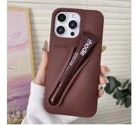 Coque Téléphone Rhode + Rouge à lèvre tinte Espresso pour iPhone 13 iphone 14 iphone 15 iphone 16E