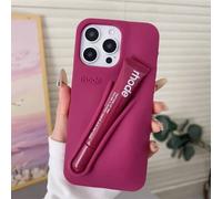Coque Téléphone Rhode + Rouge À Lèvre Tinte Raspberry Pour Iphone 16
