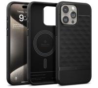 Coque téléphone - SPIGEN - iPhone 15 Pro Max - Noir Mat - Design unique - Matériaux de qualité