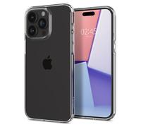 Coque téléphone - SPIGEN - iPhone 15 Pro Max - Transparent - Souple - Protection militaire