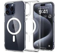 Coque Téléphone - SPIGEN - iPhone 15 Pro Max - Ultra Hybrid MagFit - Anti-Jaunissement - Blanc