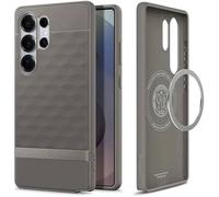 Coque Téléphone - Spigen - Parallax Magfit - Gris Cendre - Protection Militaire - Ergonomique 3d Hexa Cube