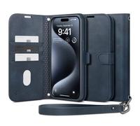 Coque Téléphone - Spigen - Wallet S Pro - Éco-Cuir - Support Magnétique - Iphone 15 Pro Max