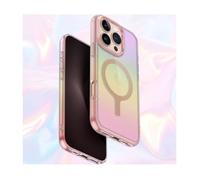 Coque téléphone - UNIQ - Iridescia - iPhone 16 Pro Max - Magclick Charging - Rose