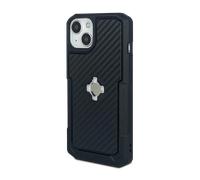 Coque Téléphone X-Guard iPhone 13 Look Carbone