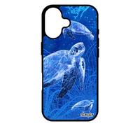 Coque tortue de protection pour iPhone 17 en silicone marine noir design 4G aluminium ocean animal fonds marins dim. animaux geante