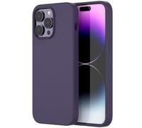 Qdos Coque Touch Pure avec Snap pour iPhone 14 Pro Max Compatible MagSafe Violet