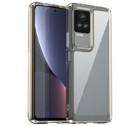 Coque Tpu Candy Pour Xiaomi Redmi K60e, Gris Transparent
