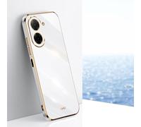 Coque Tpu Électroplate 6d Pour Redmi A5 4g / Poco C71, Blanc