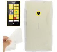 Coque TPU Pour Téléphone Nokia Lumia 520 Transparent