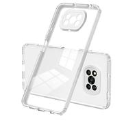 Coque Tpu Transparente 3 En 1 Pour Xiaomi Poco X3 Nfc / X3 Pro, Blanc