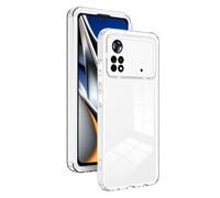Coque Tpu Transparente 3 En 1 Pour Xiaomi Poco X4 Pro 5g, Blanc