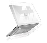 Coque Transparente Crystal pour MacBook Pro 14 pouces 2021/23 M1/M2/M3 MW Transparent