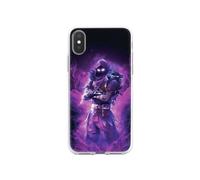 Coque Transparente Design pour Apple iPhone, imprimée en France, Jeux vidéo, Fortnite (iPhone X)
