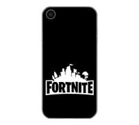 Coque Transparente Design pour Apple iPhone, imprimée en France, Jeux vidéo, Fortnite Logo (iPhone 7+ / 8+)