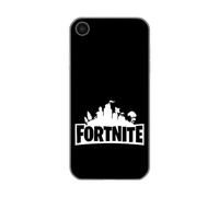 Coque Transparente Design pour Apple iPhone, imprimée en France, Jeux vidéo, Fortnite Logo (iPhone 7/8 / SE)