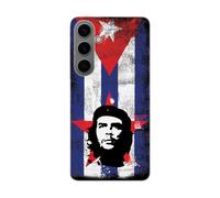 Coque Transparente Design pour Samsung Galaxy, imprimée en France, Che Guevara & Cuba (Galaxy S24+)