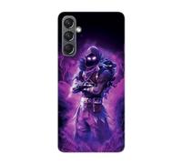 Coque Transparente Design pour Samsung Galaxy, imprimée en France, Jeux vidéo, Fortnite thème - Galaxy A35