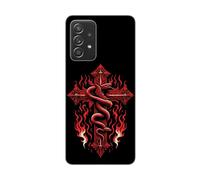 Coque Transparente Design pour Samsung Galaxy, imprimée en France, Serpent Gothique - Galaxy A52s 5G