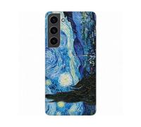 Coque Transparente Design pour Samsung Galaxy, imprimée en France, Van Gogh, la Nuit étoilée (Galaxy S23)