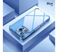 Coque transparente électrolytique antichoc avec airbag, compatible avec iPhone 17/16/15/14/13/12/11/XS/XR/XS Max/Plus, Honor 200/400/X6A/X7B/X8B/X9C/G72/G75/G86/G15/E15/G05, Reno 14, Galaxy, P30 Lite,