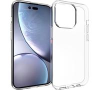 Coque transparente eSTUFF INFINITE VIENNA pour iPhone 14 Pro. Matière : TPU 100