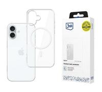 Coque transparente MagCase 3MK compatible MagSafe pour iPhone 16 Plus