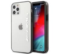 Coque transparente métallique AMG pour iPhone 12 Pro Max