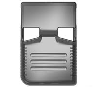 Coque transparente pour console de jeu portable ANBERNIC RG40XXV, résistante aux rayures et pour la protection, coque de protection transparente, design léger (transparent foncé)