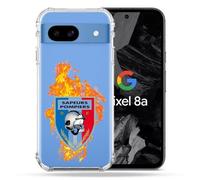 Coque Transparente Pour Google Pixel 8a Pompier Feu