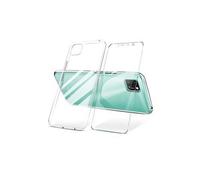 Coque transparente pour huawei y5p + protection d'écran en verre trempé